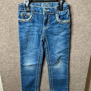 cherokee kids jeans rhinestones
